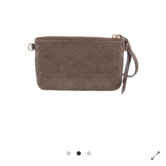 Louis Vuitton LV Monogram Empreinte Leather Wristlet - Picture 7 of 10